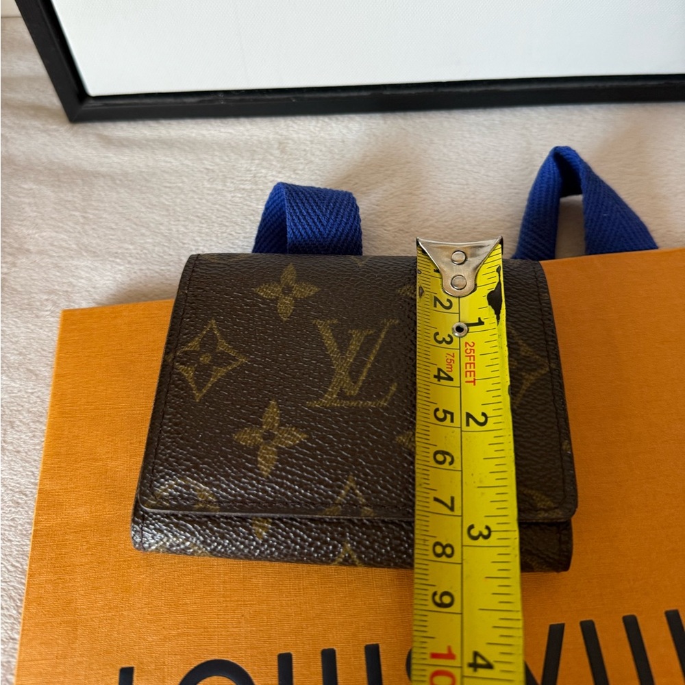 Louis Vuitton Brown Monogram Card Case Mini Wallet - Picture 13 of 16